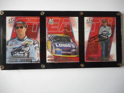 3 Jinnie Johnson 2002 Signed Cards Puzzle STEALTH ROOKIE Cards #37 #38 #39 W/COA - Image 1 of 4