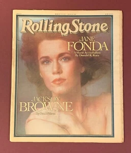 Jackson Browne Rolling Stone Magazine #260 1978 Jane Fonda cover, Joni Mitchell - Picture 1 of 1