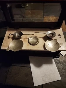 Vintage Wood And Marble Apothecary Scale NYC APPD TYPE 17 Serial W-2 - Picture 1 of 8