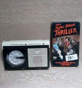 MICHAEL JACKSON THRILLER MUSIC VIDEO BETA TAPE BETAMAX JOHN LANDIS TESTED 1983 - Imagen 1 de 10