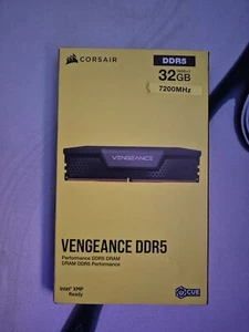 Corsair Vengeance DDR5 RAM | 7200MHz | 32GB | CL34 | Schwarz - Bild 1 von 1