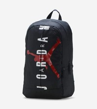 NWT $55 Nike Jordan Jumpman Split Backpack Laptop Black/Red Bag 9A0318-023