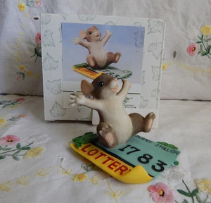 CHARMING TAILS I'M A WINNER FIGURINE - Picture 1 of 6