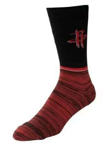 Houston Rockets Block Crew Socks Pkwy New Nba Basketball Cover