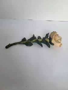 Resina rosa en reposo estilo Capodimonte rosa/malva de colección - Imagen 1 de 7