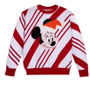 Disney Store Mickey Mouse Christmas Sweater - MENS XL - NEW - Picture 1 of 5