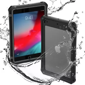 For iPad mini 4 5th Generation Case Waterproof Shockproof Heavy Duty Stand Cover - Picture 1 of 11