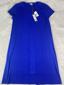 Mod-o-doc Large Cotton Modal Spandex Jersey Flyaway Layered T-Shirt Dress NWT - Picture 1 of 15
