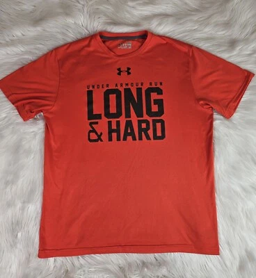 Hurley Under Armour HeatGear “Run Long & Hard” 100% Polyester Orange Size (L) - Изображение 1 из 4
