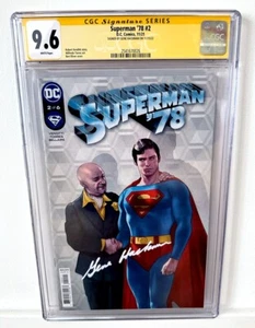Gene Hackman Autographed CGC 9.6 Superman '78 #2 Comic - Picture 1 of 2