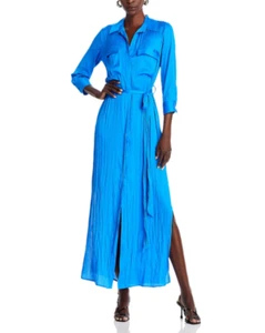 L'AGENCE Cameron Long Shirt Dress MSRP $550 - Picture 1 of 4