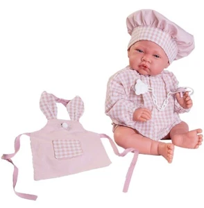 Muñeca bebé Antonio Juan Nacida 42 cm - completa de vinilo (niña) 33350 - Imagen 1 de 2