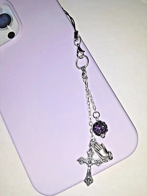 Cordón Teléfono Dije Accesorio Teléfono Celular Móvil Dije Correa con Cierre de Langosta Foto 1 de 4