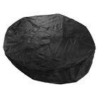 (210x30cm Black)Outdoor Furniture Dust Covers Round Bathtub Cover 190 Silver New