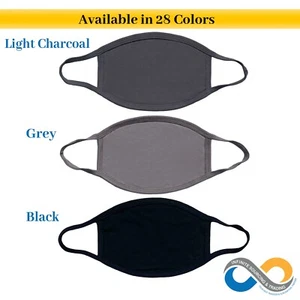 Cotton Face Mask, Reusable Fabric Mask, Blank Cloth Face Mask for Cricut & HTV - Picture 1 of 37