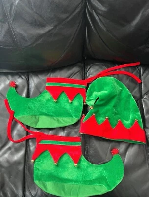 Elf Hat And Shoes  - Image 1 of 4