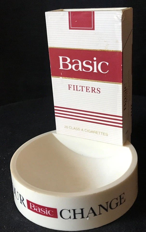 Vt 基本过滤器香烟包装广告桌面“您的基本更换”支架 — 第 1/4 张图片