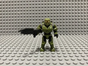 HALO HEROES 1 MEGA BLOKS CONSTRUX MASTER CHIEF SPARTAN JOHN-117 FIGURE DKW60 - Picture 1 of 2
