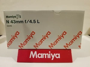Mamiya 7 II LENS *** EMPTY BOX *** (PICK 1---43mm, 50mm, 65mm, 210mm LENSES) - Picture 1 of 8