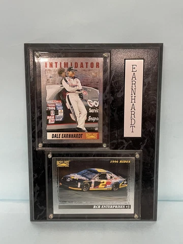 vintage sports plaques Dale Earnhardt & Rusty Wallace Cover