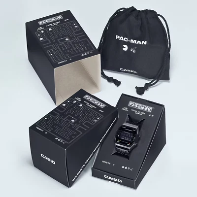RELOJ CASIO X PAC-MAN ABL-100WEPC-1BJR ESFERA MONOCROMÁTICA EDICIÓN LIMITADA *NUEVO EN CAJA* Foto 1 de 4