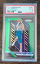 2018-19 Prizm - Green Prizm ROOKIE Luka Doncic Dallas Mavericks - #280 (RC)