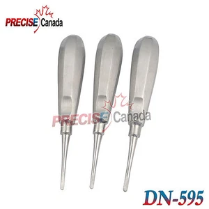 3 STÜCK ZAHNAUFZUG CHIRURGISCHE WURZELINSTRUMENTE 2 MM 3 MM 4 MM DENTAL DN-595 - Bild 1 von 2