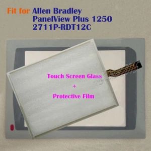 Panel de pantalla táctil + película nuevo para Allen Bradley PanelView Plus1250 2711P-RDT12C - Imagen 1 de 1