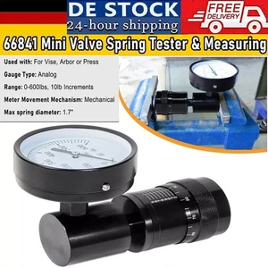Mini probador de resorte de válvula y combo 66841 para tornillo de prensa de eje con micrómetro de altura - Imagen 1 de 8
