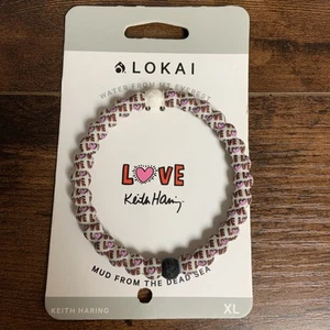 Lokai Bracelet LOVE Mud Water Keith Haring Size XL - Picture 1 of 2