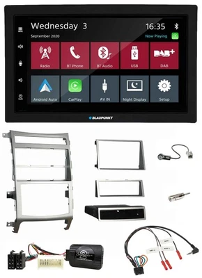 Blaupunkt 2DIN Lenkrad USB Bluetooth DAB Autoradio für Hyundai IX55 2009-2012 si - Bild 1 von 4