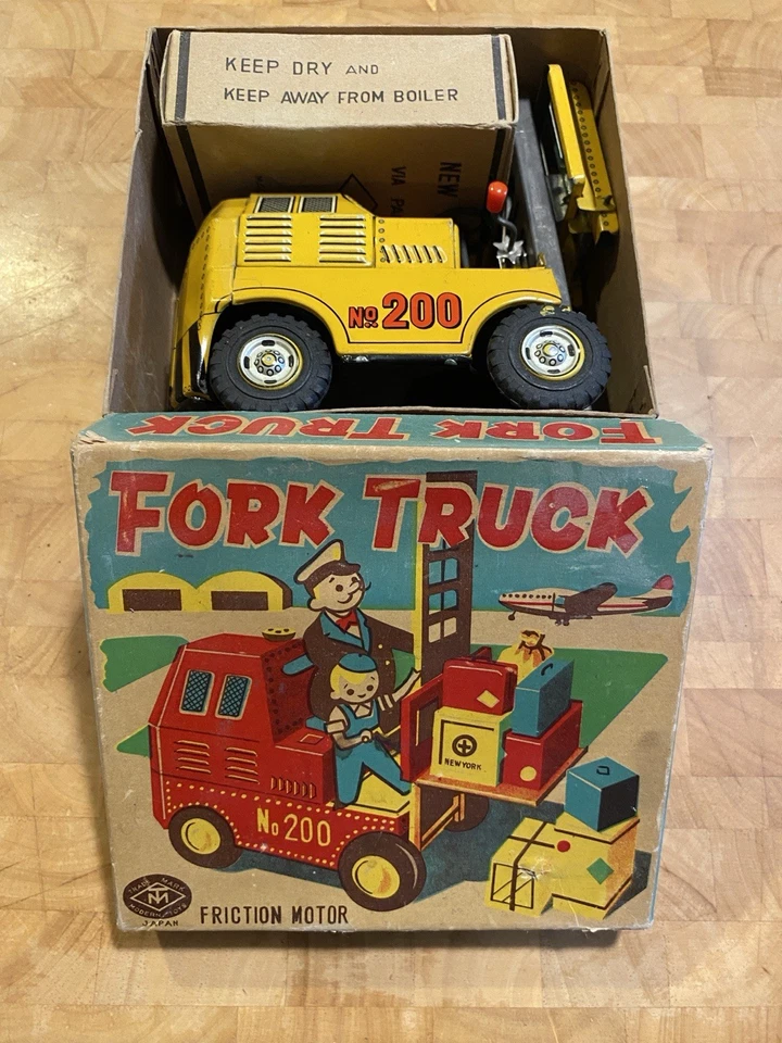 Carretilla elevadora de horquilla Marx #200 caja original Foto 1 de 4