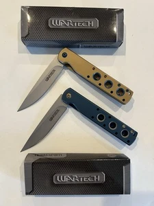 Wartech PWT376 Assited Open EDC Folding Knives 2 KNIVES INCLUDED IN THIS LISTING - Picture 1 of 16