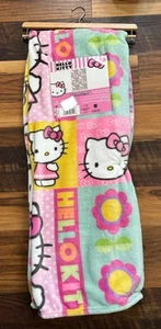 Hello Kitty Hello Spring 50x70 Silk Touch Throw Blanket - Picture 1 of 6