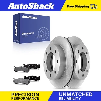 Rear Brake Rotors Ceramic Pads for 2001-2010 Chevrolet Silverado 2500 HD Foto 1 de 4