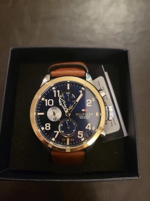 Tommy Hilfiger Men's 1791137 Cool Sport Two-Tone Stainless Steel Watch - Image 1 of 4