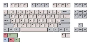 + MiTo XDA Set di tastiere in tela per tastiere Tenkeyless - Compatibile con Cherr... - Foto 1 di 8