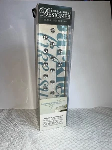 DCWV Embellished Adhesive Wall Lettering Laughter Sparkles Like Sunshine Teacher - Picture 1 of 14