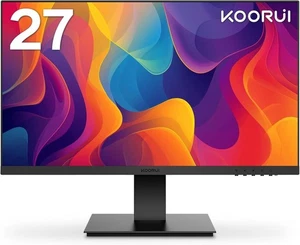 KOORUI 27 Zoll Monitor Full HD 1920 x 1080 75Hz VA 5ms Blaulichtfilter HDMI - Afbeelding 1 van 2