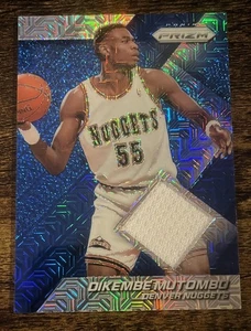 2014-15 Prizm #53 Dikembe Mutombo Blue Jersey Prizm NUGGETS - Picture 1 of 2