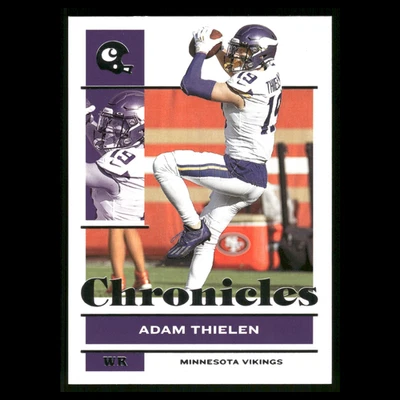 Adam Thielen #53 2022 Panini Chronicles Minnesota Vikings Football Card NFL - Image 1 of 3