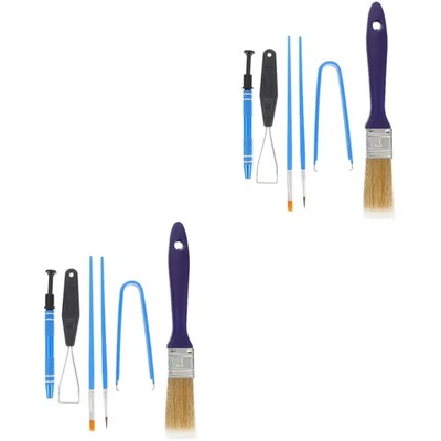 2 Sets Keyboard Cleaning Kit Key Cap Puller Brush for Mechanical Keyboard - Image 1 of 4