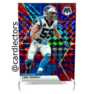 2020 Panini Mosaic Football LUKE KUECHLY #33 Reactive Blue PRIZM SP PANTHERS - Picture 1 of 2