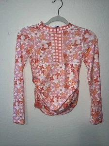 Cabana Life Girls Long Sleeve Size 10 Swim Sun - Picture 1 of 5
