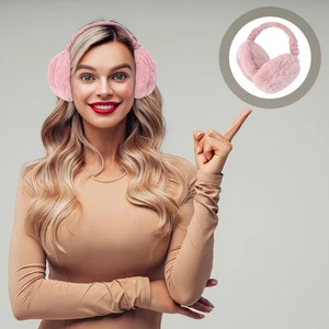 Foldable Earmuffs Ear Warmers Unisex Winter Warm Ear Covers (Pink) warm earmuffs - Bild 1 von 12
