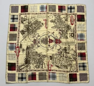 Laura Ashley Schal Halstuch 100% Seide 88cm x 88cm 8039 - Bild 1 von 3