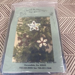 Bits & Pieces by Joan #251 Holiday Trio Ornamenti Kit Artigianale in Feltro - Foto 1 di 1