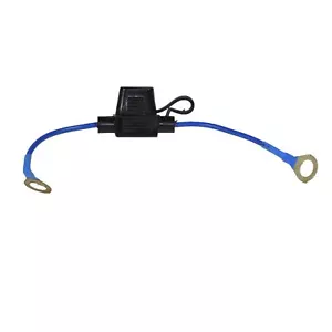 Cable de circuito en línea mini hoja portafusibles coche furgoneta bicicleta vehículo automático 32V 100Amp - Imagen 1 de 3