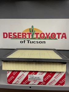 FILTRO DE AIRE ORIGINAL TOYOTA OEM 2015-2021 TUNDRA 17801-0P100 SIN FILTRO DE CARBONO - Imagen 1 de 1
