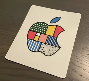 Official Apple Logo Decal Sticker (From Gift Card) Abstract Design Variant #1 - Picture 1 of 2